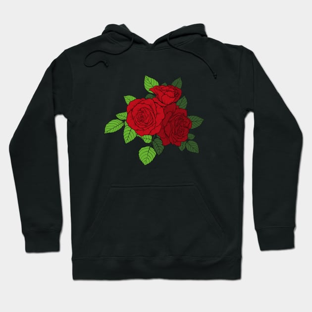 Flower of Rose Hoodie by DOORS project